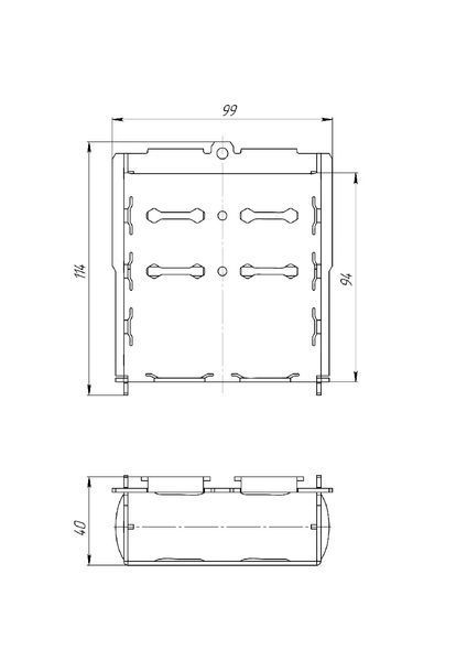 ПВХ сумка BORIKA FASTen Bm181 чорна, XS